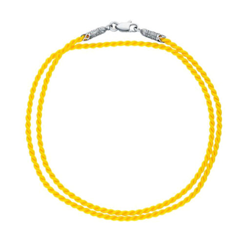 Шнурок из серебра 925 пробы