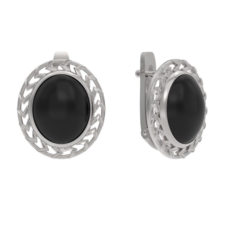 Серьги из серебра 925 пробы