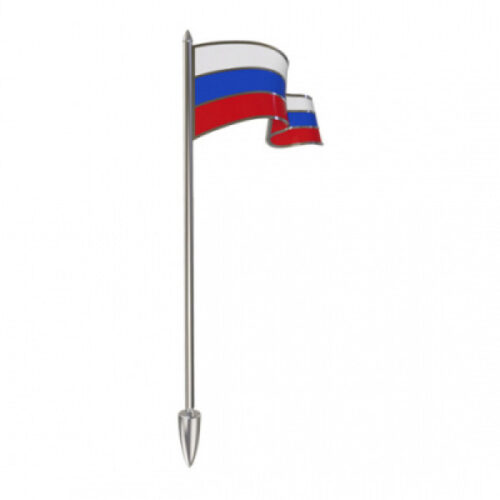 Брошь из серебра 925 пробы с эмалью