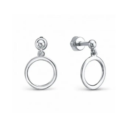 Серьги пусеты из серебра 925 пробы