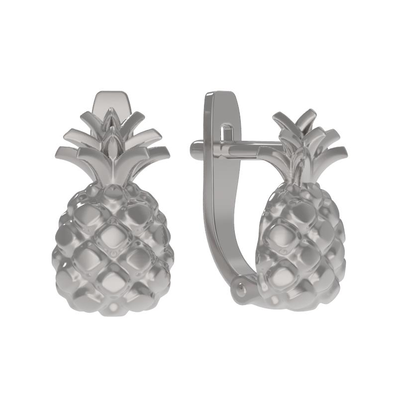 Серьги детские из серебра 925 пробы