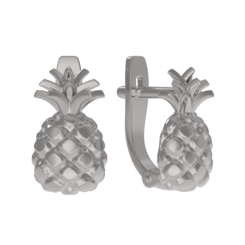 Серьги детские из серебра 925 пробы