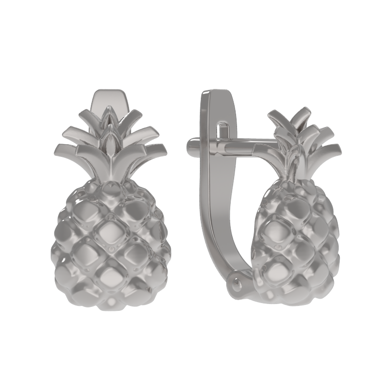 Серьги детские из серебра 925 пробы