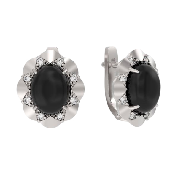 Серьги из серебра 925 пробы