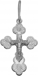 Крест из серебра 925 пробы