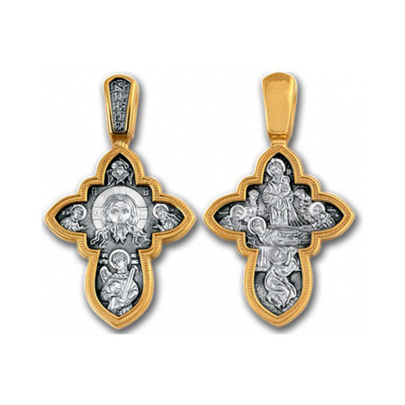 Крест из серебра 925 пробы
