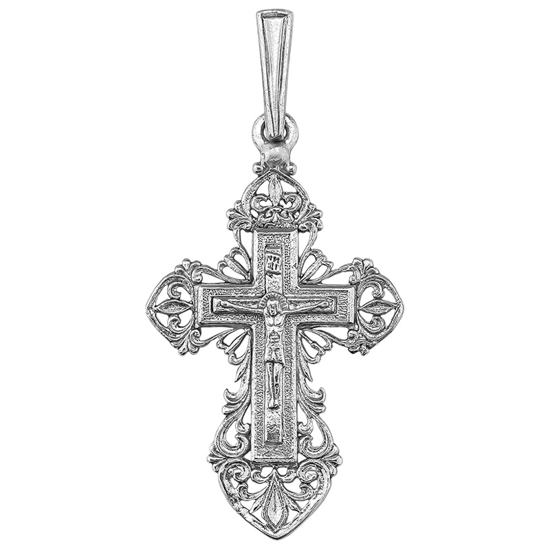 Крест из серебра 925 пробы