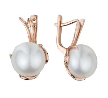 Серьги из золота 585 пробы с жемчугом