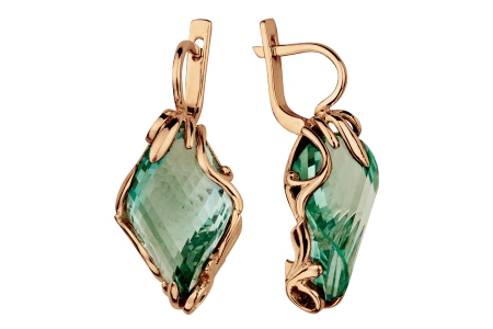 Серьги из золота 585 пробы