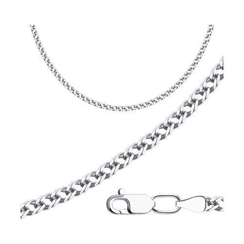 Цепь из серебра 925 пробы