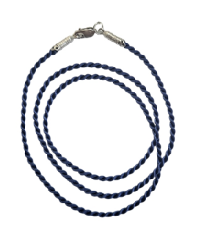 Шнурок из серебра 925 пробы