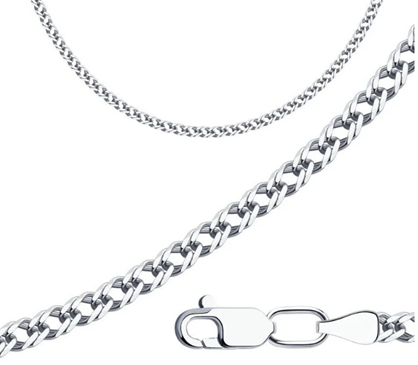 Цепь из серебра 925 пробы