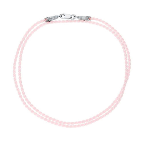 Шнурок из серебра 925 пробы