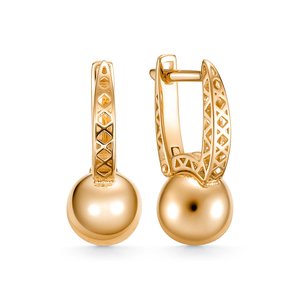 Серьги из золота 585 пробы