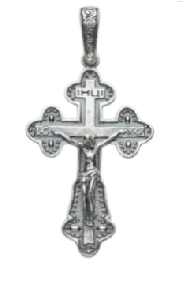 Крест из серебра 925 пробы