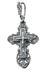 Крест из серебра 925 пробы