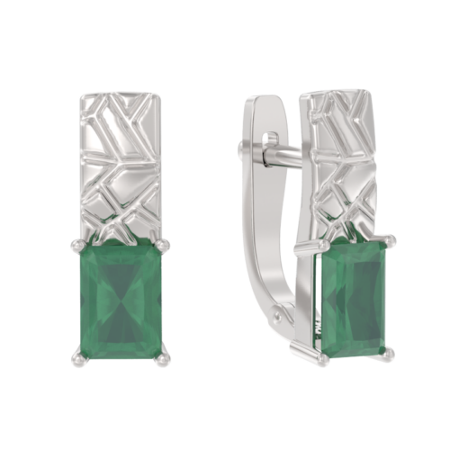 Серьги из серебра 925 пробы