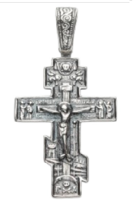 Крест из серебра 925 пробы