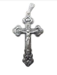 Крест из серебра 925 пробы