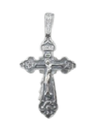 Крест из серебра 925 пробы