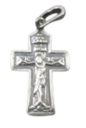 Крест из серебра 925 пробы