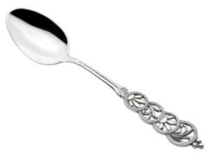 Ложка из серебра 925 пробы