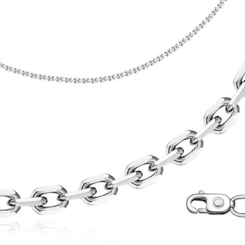 Цепь из серебра 925 пробы
