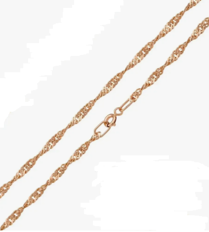 Цепь из серебра 925 пробы