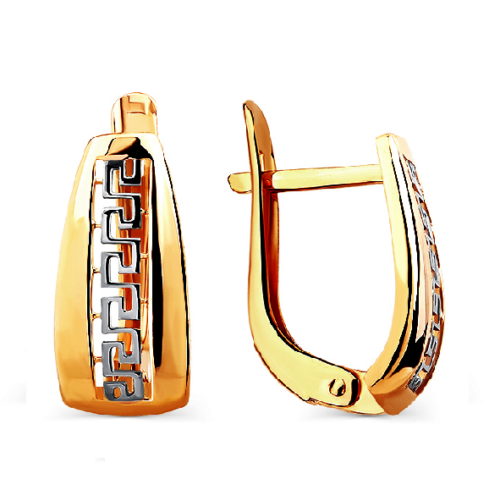 Серьги из золота 585 пробы