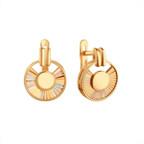 Серьги из золота 585 пробы