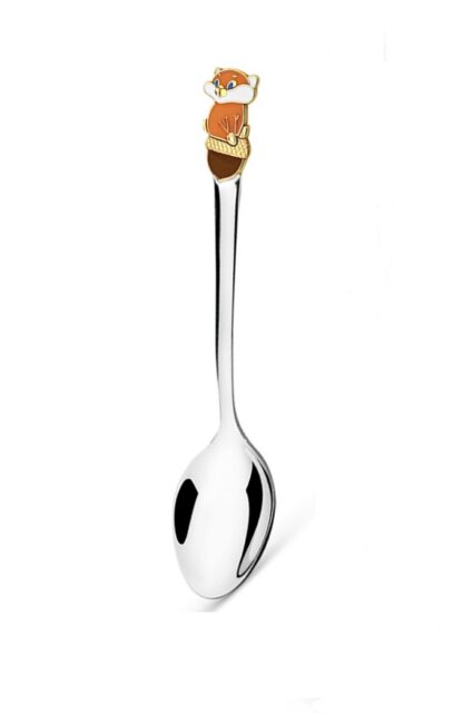 Ложка из серебра 925 пробы с эмалью