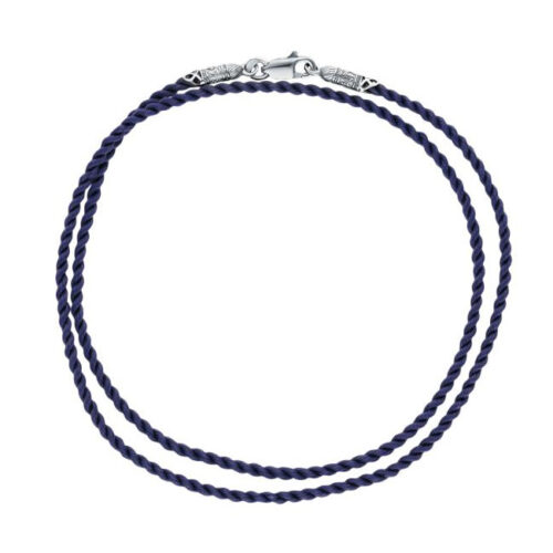Шнурок из серебра 925 пробы