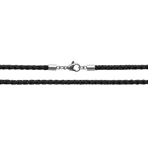 Шнурок из серебра 925 пробы