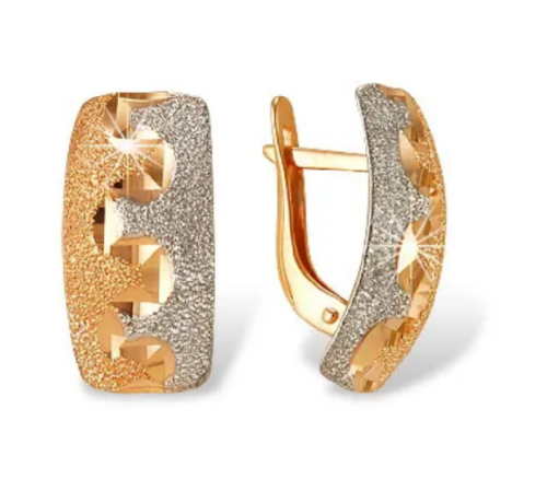 Серьги из золота 585 пробы