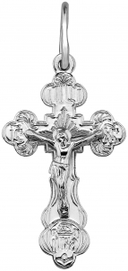 Крест из серебра 925 пробы