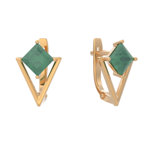 Серьги из золота 585 пробы