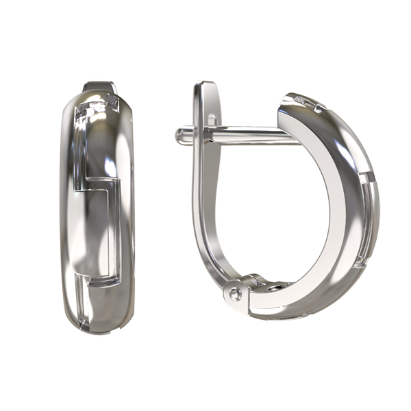 Серьги из серебра 925 пробы
