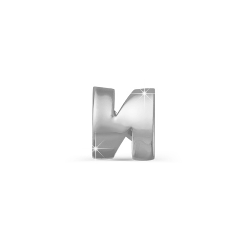 Подвеска Буквы из серебра 925 пробы