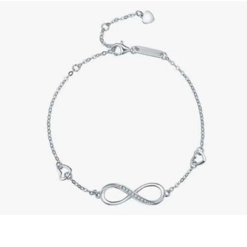 Браслет из серебра 925 пробы с фианитом