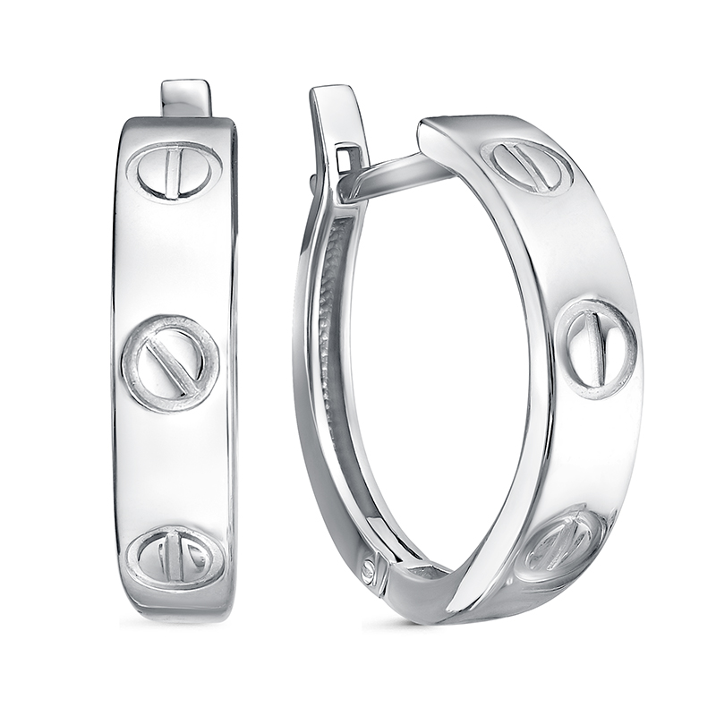 Серьги из серебра 925 пробы