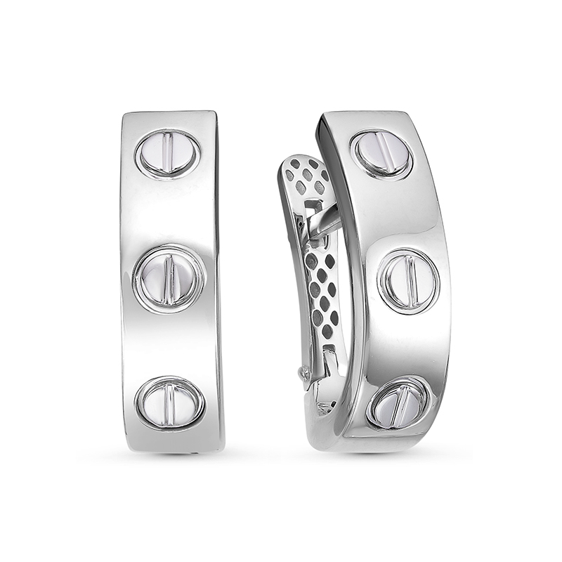 Серьги из серебра 925 пробы