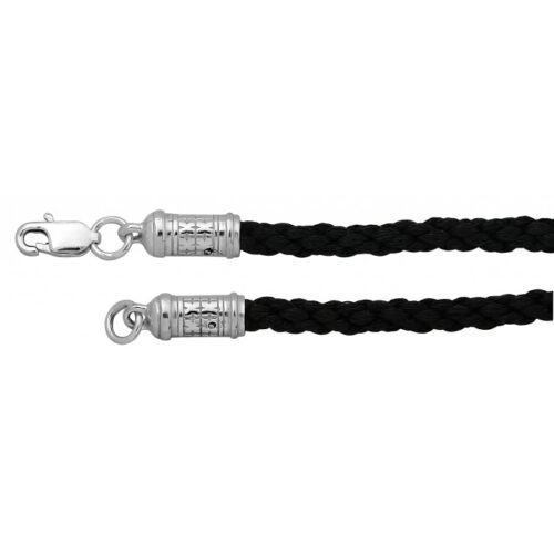 Шнурок из серебра 925 пробы
