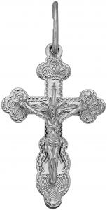 Крест из серебра 925 пробы