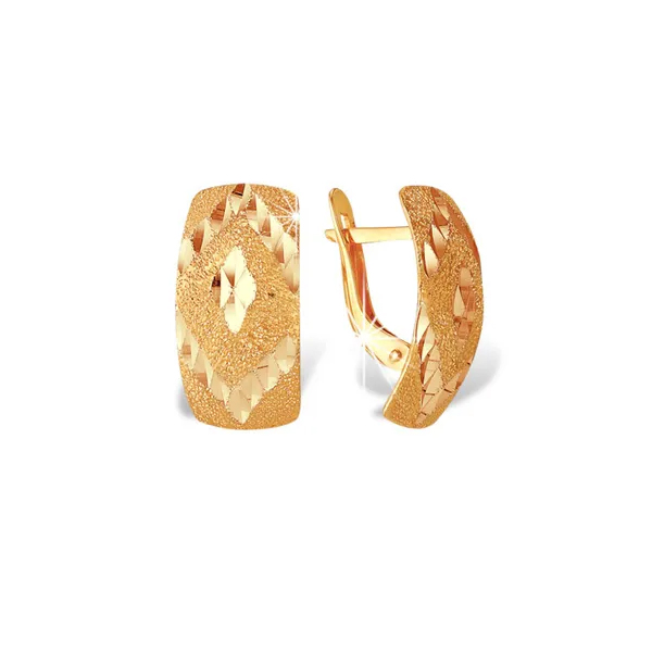 Серьги из золота 585 пробы