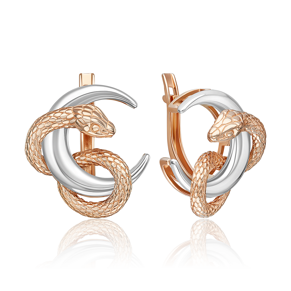 Серьги из золота 585 пробы