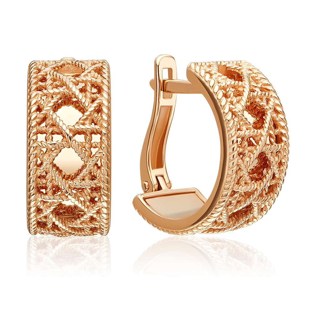 Серьги из золота 585 пробы