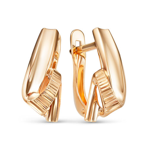 Серьги из золота 585 пробы