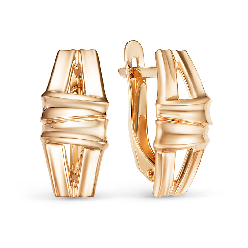 Серьги из золота 585 пробы