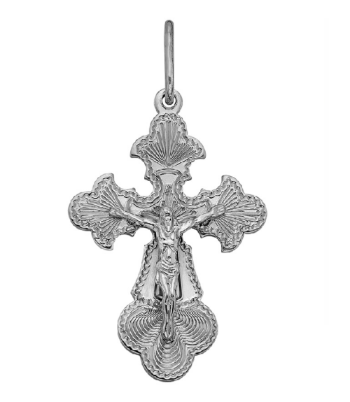 Крест из серебра 925 пробы