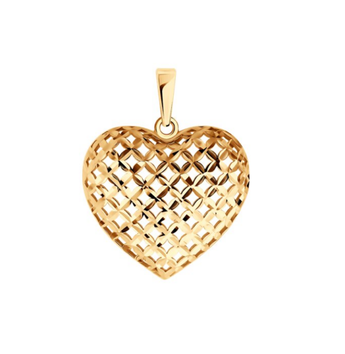 Подвеска из золота 585 пробы
